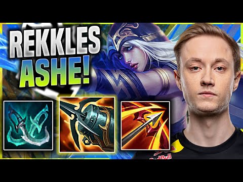 REKKLES IS A MONSTER WITH ASHE! - G2 Rekkles Plays Ashe ADC vs Ezreal! | Season 11