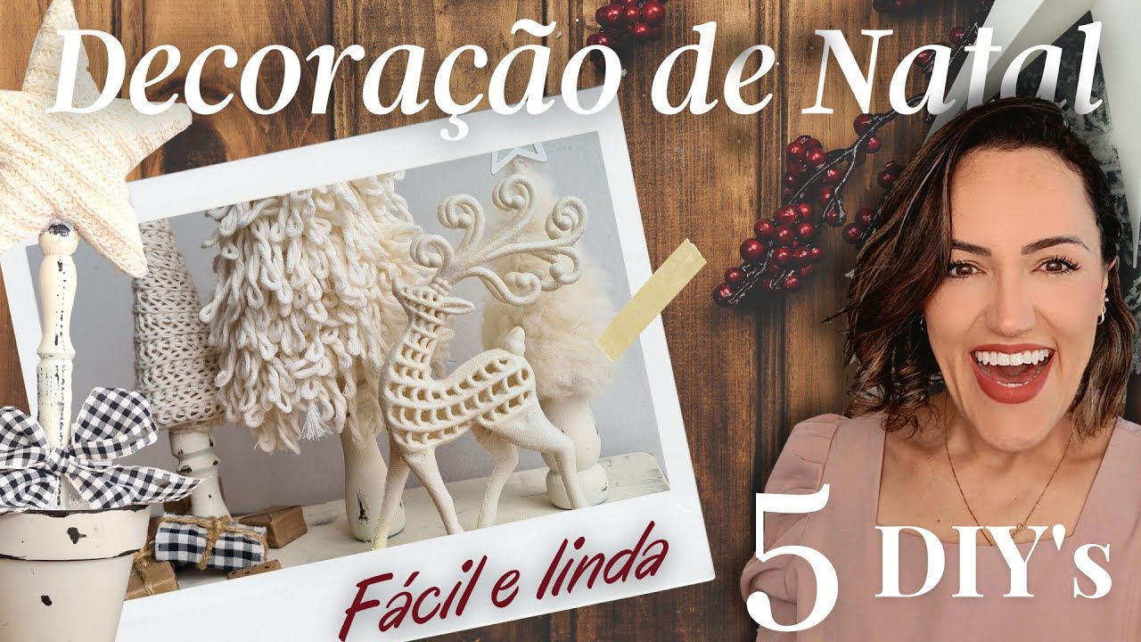 Feita com materiais para limpeza/coleção de natal para fazer gastando pouco/ Christmas DIY