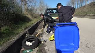 la-protezione-civile-flumerese-bonifica-la-strada-provinciale-236-ad-ariano