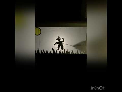 The Old Man With a Lump Shadow Puppet Show