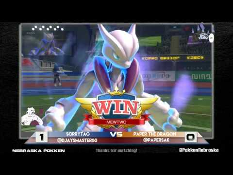 SorryTag vs Paper the Dragon - Pokken at Sparta - 11/1/16