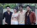 Yaariyan2 Team Divya Khosla Kumar Meezaan Jafri Pearl V Puri Spotted At T Series Office BM