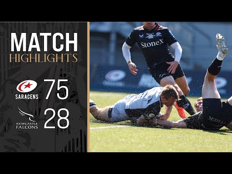 FOUR TRIES ON THE ROAD | Match Highlights: Saracens v Newcastle Falcons