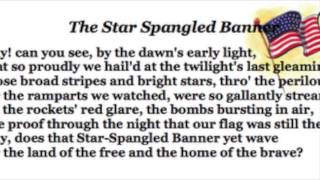 The Star Spangled Banner w/Vocal new!