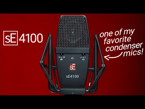 sE4100 Cardioid Condenser Microphone - sE Electronics ("Little Brother to sE4400") with Shock Mount and Hard Case! **FREE SHIPPING!** image 4