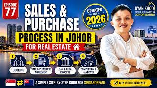 Episode 77 – Sales & Purchase Process in Johor for Real Estate (Updated for 2026)