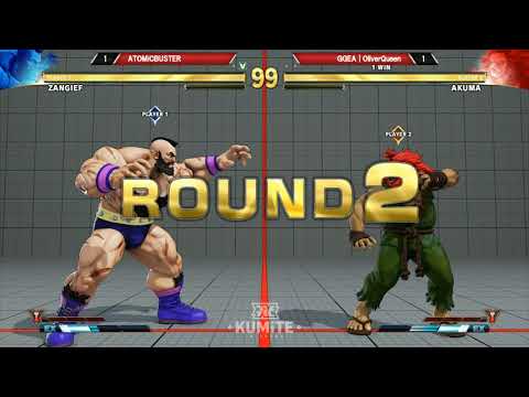 [Kumite in Texas 2018] - SFV Top 8 GGEA | Oliver Queen vs AtomicBuster