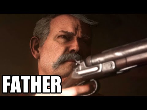 WOLFENSTEIN 2 The New Colossus - Killing Father Scene / Dad Scene