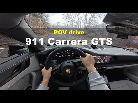 2025 Porsche 911 Carrera 4 GTS POV drive