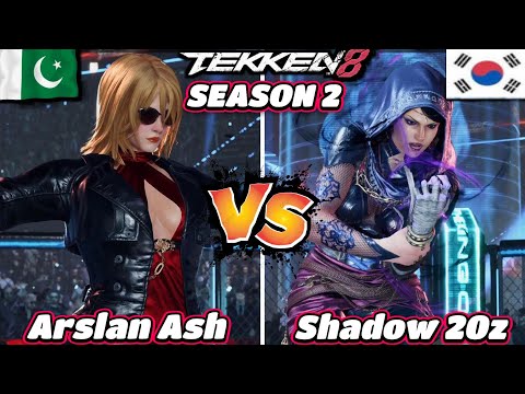 Results Of Watching Arslan Ash (Nina) vs Shadow 20z (Zafina) TWT 2024 Global Finals Top 8 - TEKKEN 8