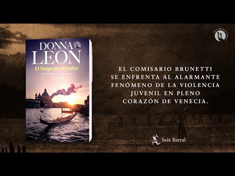 'El fuego purificador', de Donna Leon - Booktrailer