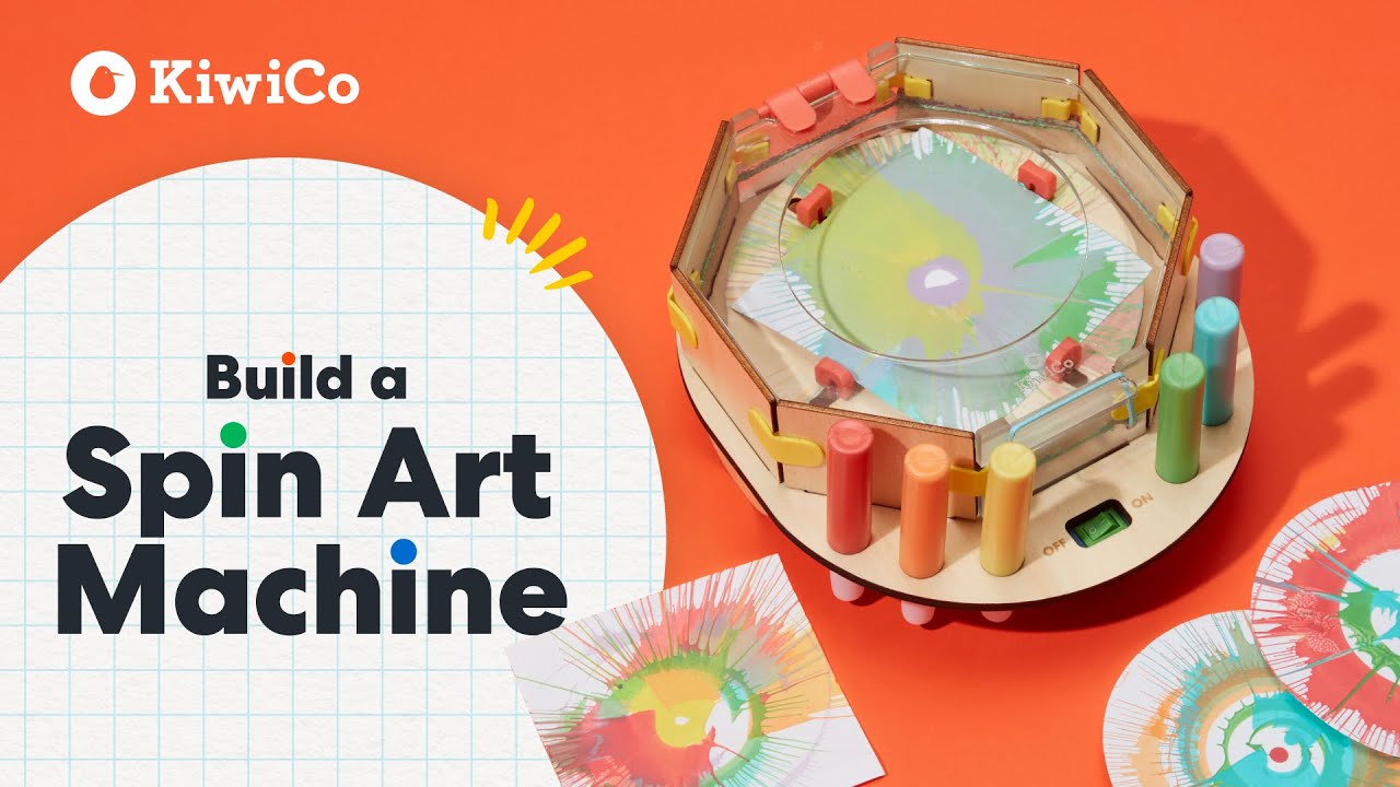 How to Build a Spin Art Machine | KiwiCo