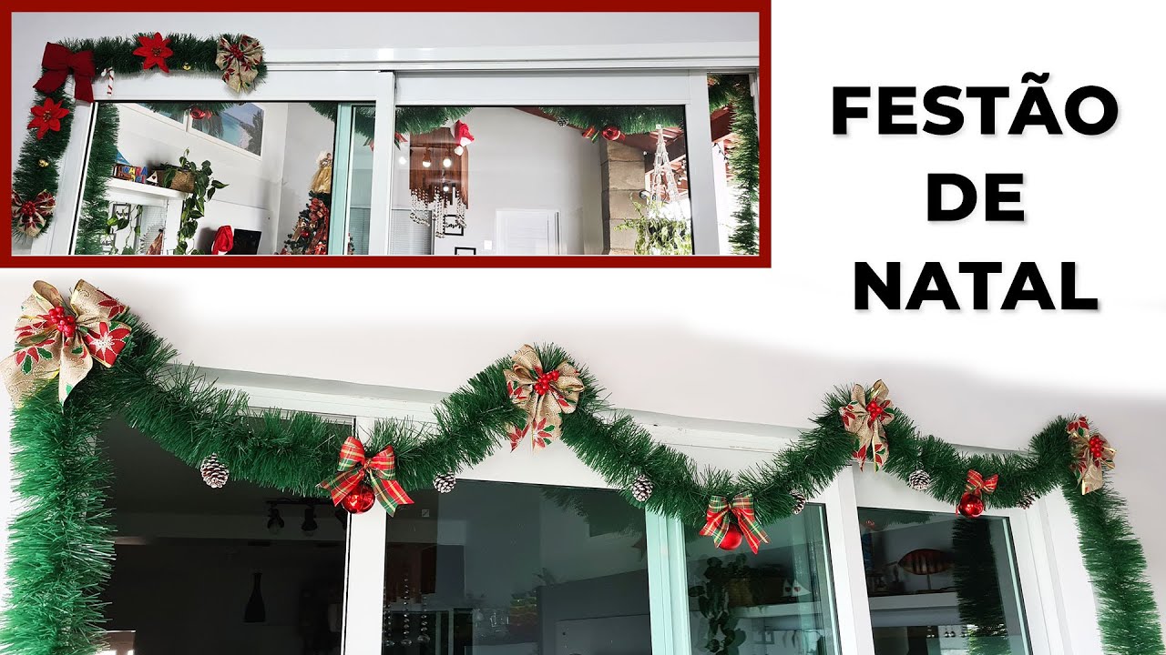 DECORANDO FESTÃO DE NATAL | FAÇA VOCÊ MESMO | DIY