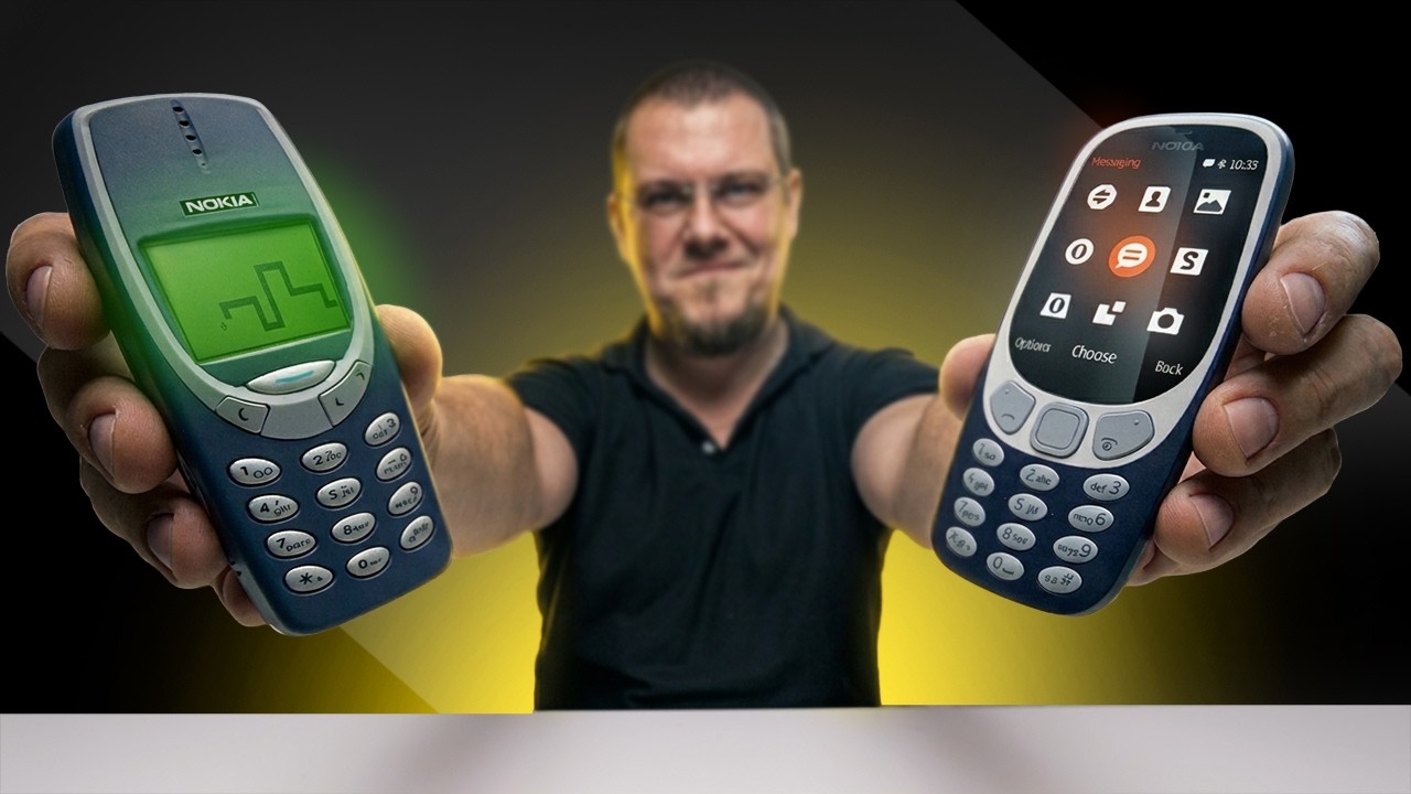 Распаковка легендарного Nokia 3310 - Это не умрет никогда!
