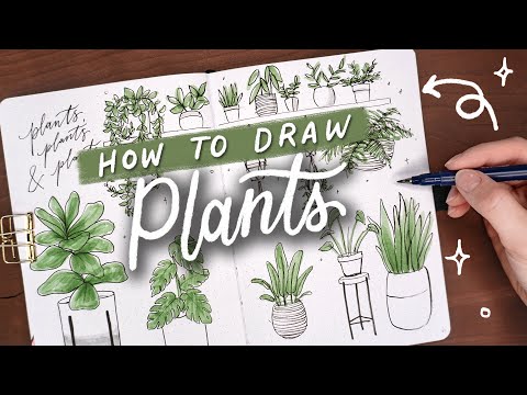 How to Draw Plants (10+ Ways!) |Doodle Tutorial