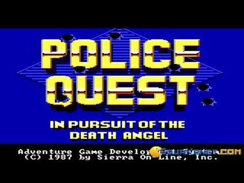 Police Quest : In Pursuit of the Death Angel Atari