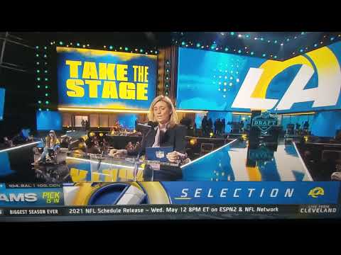 The Rams draft Ernest Jones at #103