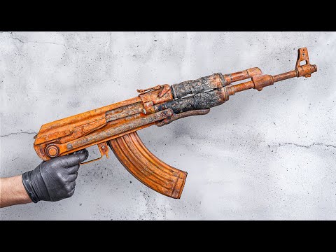 Rusty AK-47 Rebuild | Full Gun Restoration
