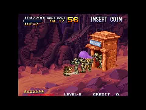 Metal Slug X: Super Vehicle-001 (Arcade) - (Longplay - Eri | Level 8 Difficulty | All Secrets)