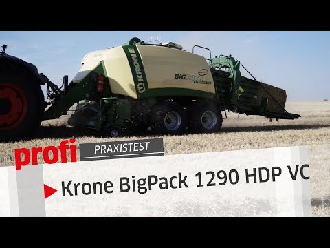 Krone BigPack 1290 HDP VC im Großballenpressen-Vergleichstest (5/7) | profi #Praxistest