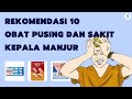 Rekomendasi 10 Obat Sakit Kepala Pusing Terbaik