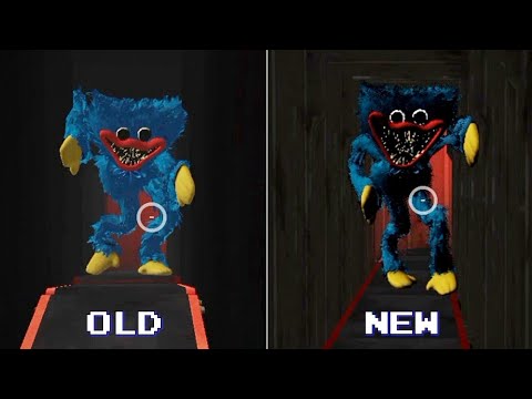 Poppy Playtime Mobile - Old VS New Jumpscares