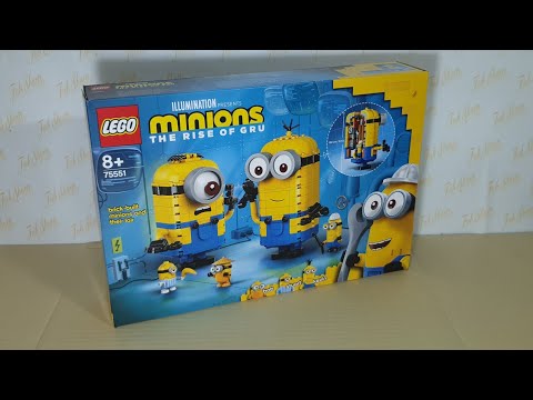 Lego MINIONS The Rise of Gru : Brick-built Version of Kevin and Stuart