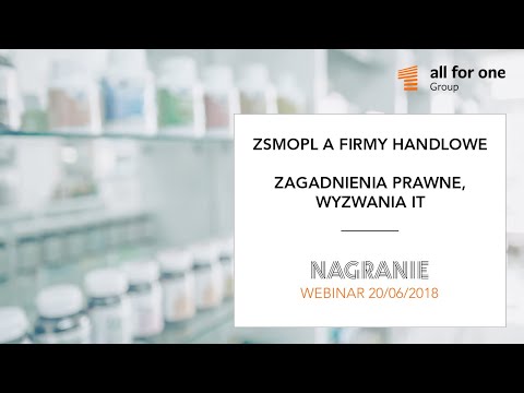 Nowe prawo farmaceutyczne i ZSMOPL a firmy handlowe