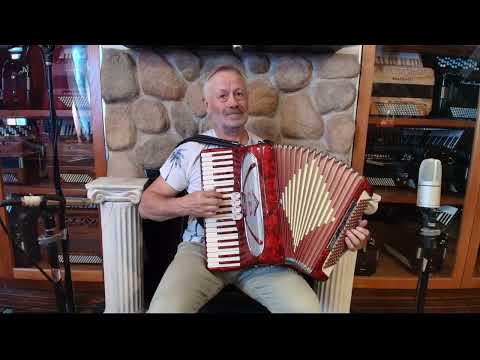 8161 - Candied Apple Candido Piano Accordion LM 41 120 image 2
