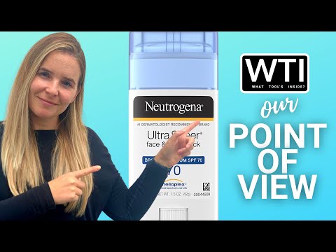 Neutrogena Ultra Sheer Sunscreen - WTI product video review