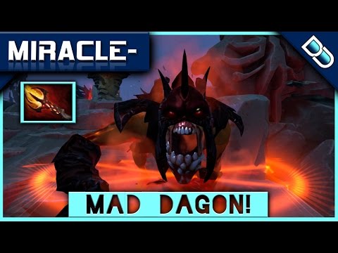 Miracle Lifestealer ✪ MAD DAGON Game! ✪ DOTA2
