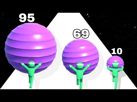 Gym Ball Run - Level Up Ball Max Level Game !!