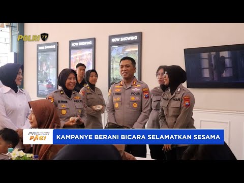 POLWAN POLRESTA SIDOARJO AJAK MASYARAKAT BERANI BICARA SELAMATKAN SESAMA