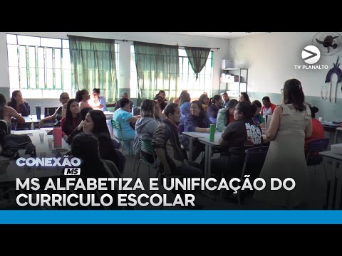 Formação MS Alfabetiza e unificação do curriculo escolar na REME de Sidrolândia | #ConexãoMS