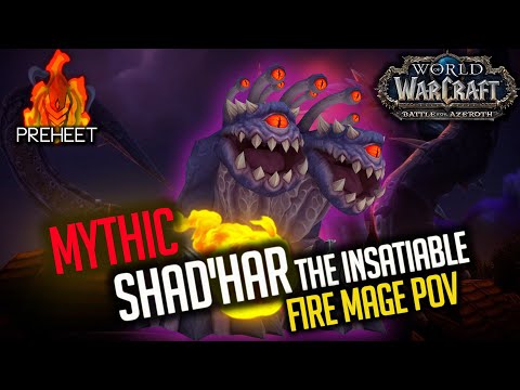 Mythic Shad'har the Insatiable - Fire Mage PoV