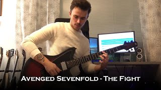 Avenged Sevenfold - The Fight (Guitar Cover + Solo)