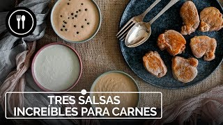 TRES SALSAS INCREÍBLES para convertir tu CARNE en la MEJOR RECETA DE NAVIDAD | Instafood