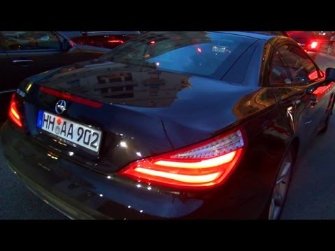 Brand new Mercedes SL 500 R231 - How fast close the Roof 2012 Modell V8 Cabrio Roadster Convertible