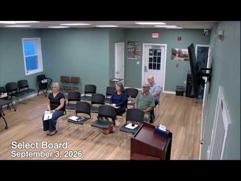 From the Select Board