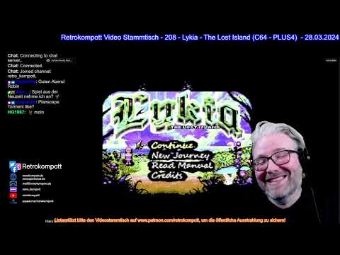 Lykia - The Lost Island (C64 - PLUS4) - Retrokompott Video Stammtisch - 208 - 28.03.2024