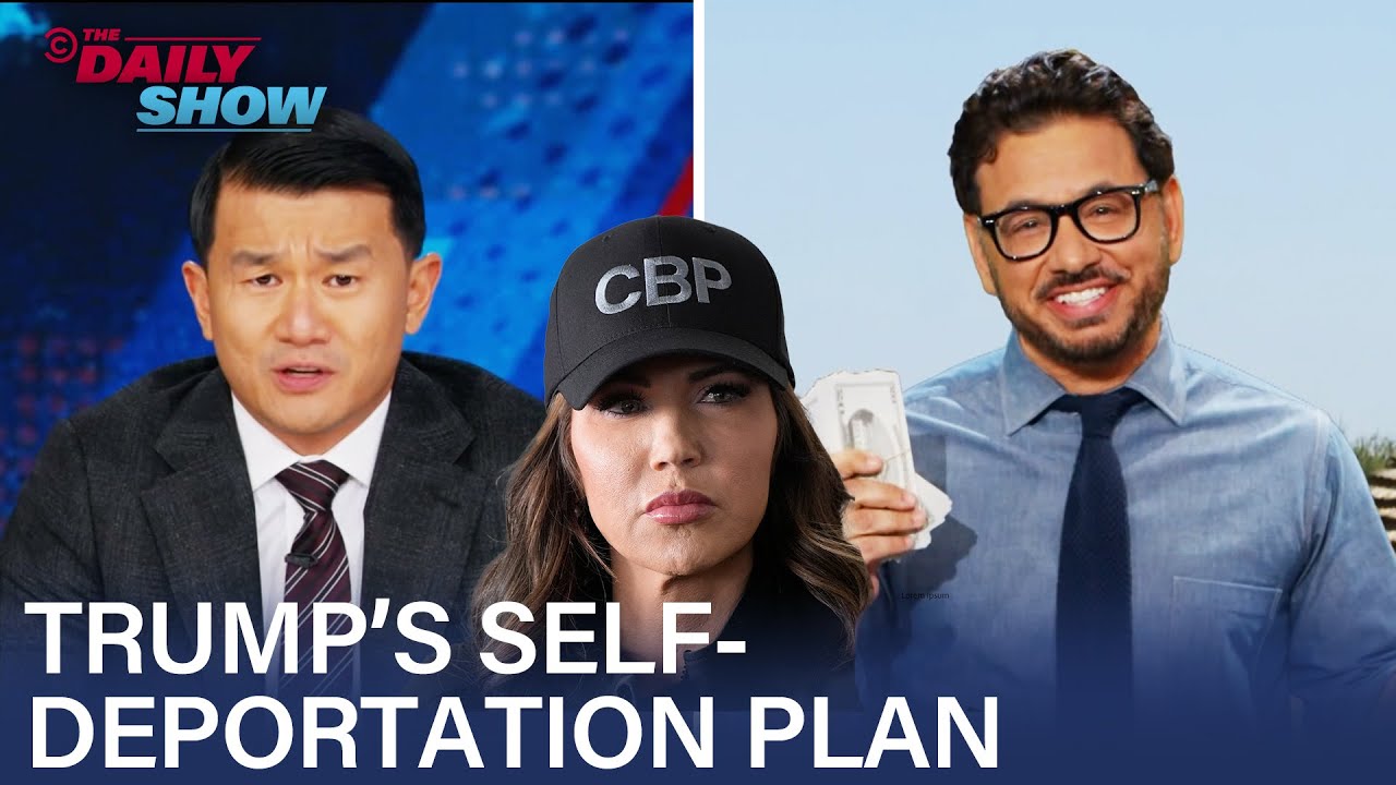 America Has a Self-Deportation Option and Al Madrigal Can’t Wait! | The Daily Show