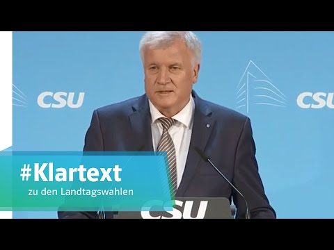„Zentraler Grund: Die Flüchtlingspolitik“ - Seehofer zu Ergebnissen der Landtagswahlen