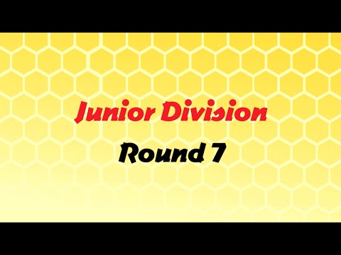 Spelling Bee: Junior Division - Round 7