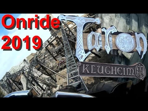 Taron Phantasialand onride – Klugheim Multilaunchcoaster – Taron OnRide Front Seat POV 2019