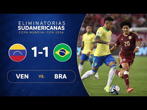 VENEZUELA vs. BRASIL [1-1] | RESUMEN | ELIMINATORIAS SUDAMERICANAS | FECHA 11