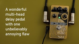 Video thumbnail for Catalinbread Echorec: A wonderful multi-head delay pedal with one unbelievably annoying flaw by Dickie's 90-Second Pedal Demos
