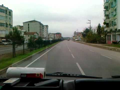 terme samsun arası yolculuk