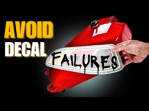 How to Apply  Decals - Avoid Common Mistakes