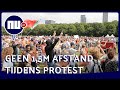 Gemoedelijke sfeer bij demonstratie Viruswaanzin op Malieveld | NU.nl