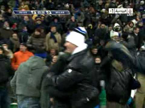 inter vs  milan 2-0 (goran pandev) 24-2-2010